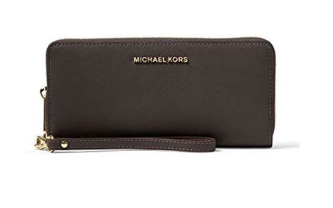 michael kors leather continental wristlet style 32s5gtve9l|Michael Kors leather wristlet.